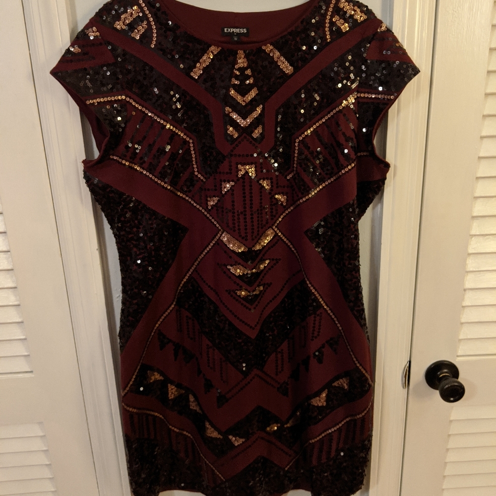 ✨Express sequin dress XL✨